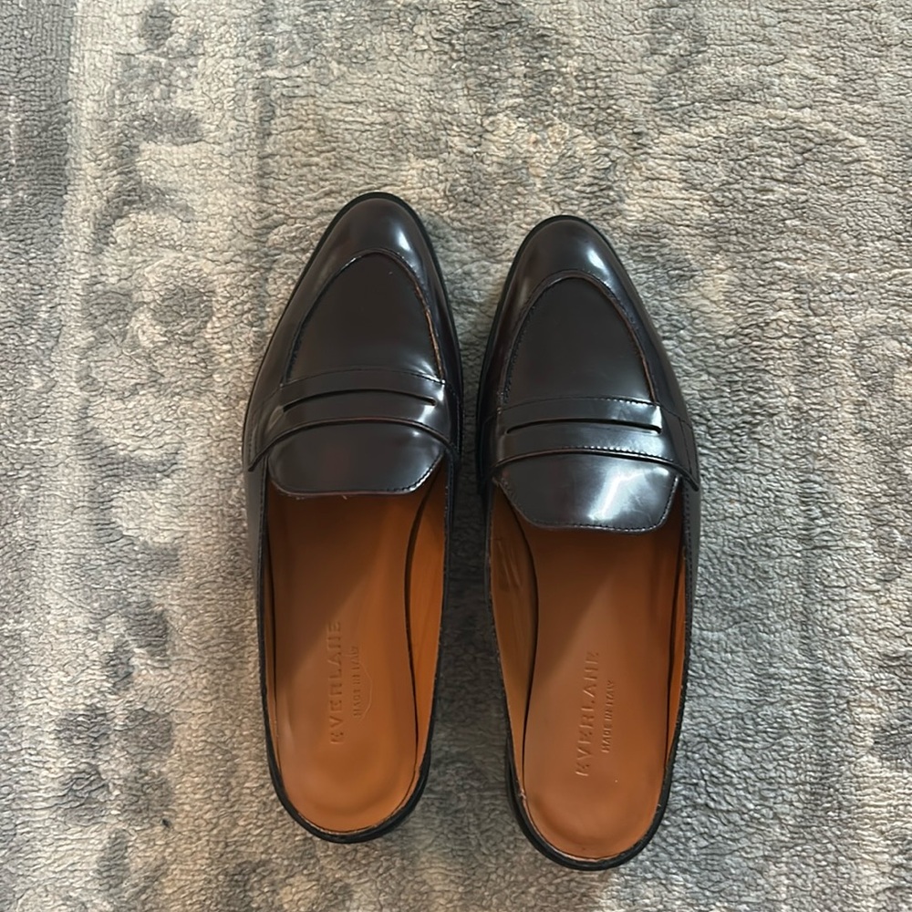 Everlane slide-on loafers